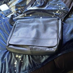 Black Coach Messenger Bag